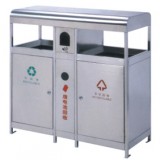 不銹鋼分類(lèi)環(huán)保垃圾桶