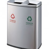 不銹鋼商場(chǎng)分類垃圾桶