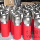 深圳消防支隊(duì)圓柱形室內(nèi)不銹鋼垃圾桶采購案例