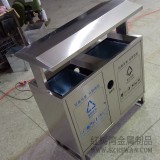 江門白沙街道辦戶外分類不銹鋼垃圾桶訂購