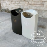 噴粉分類不銹鋼垃圾桶單筒，提升城市品質(zhì)