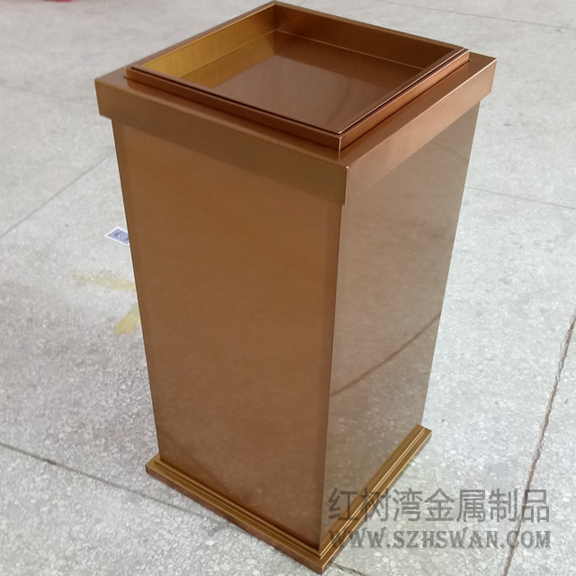 方形不銹鋼果皮箱圖片018