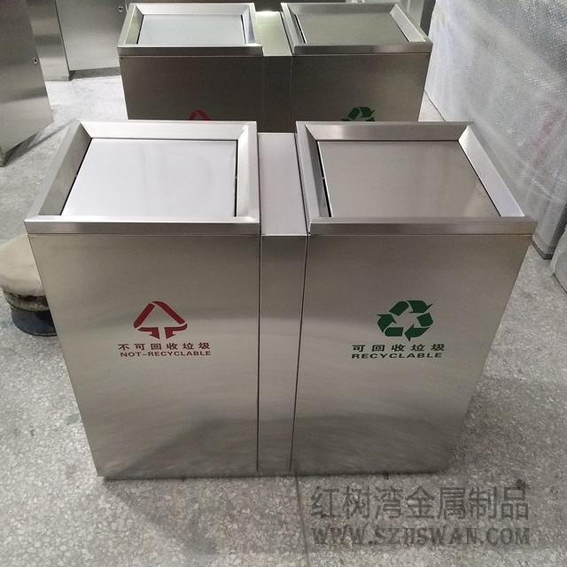 淄博室內(nèi)不銹鋼垃圾桶廠家直銷