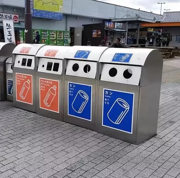 不銹鋼垃圾箱001