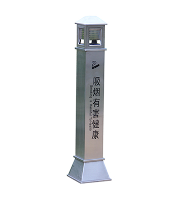 戶外方形不銹鋼吸煙柱主圖